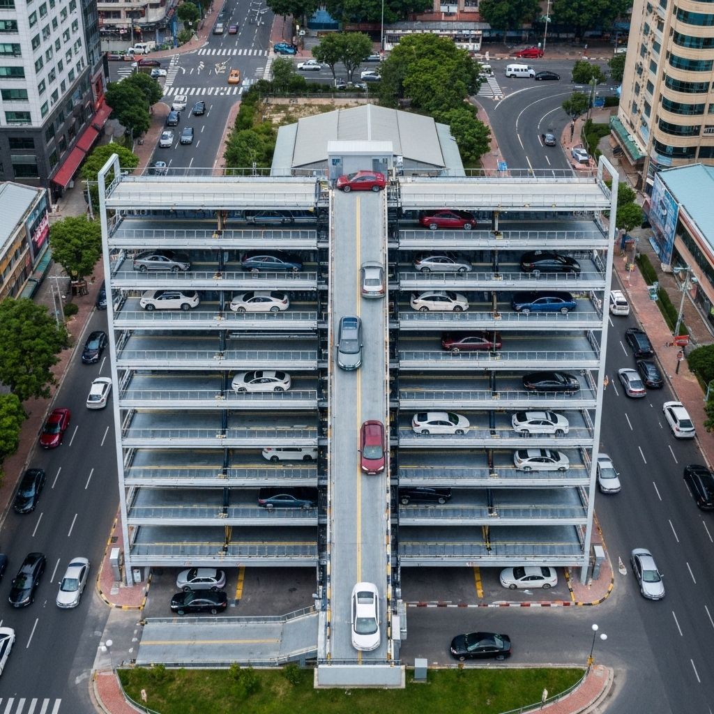 地面停车场改造